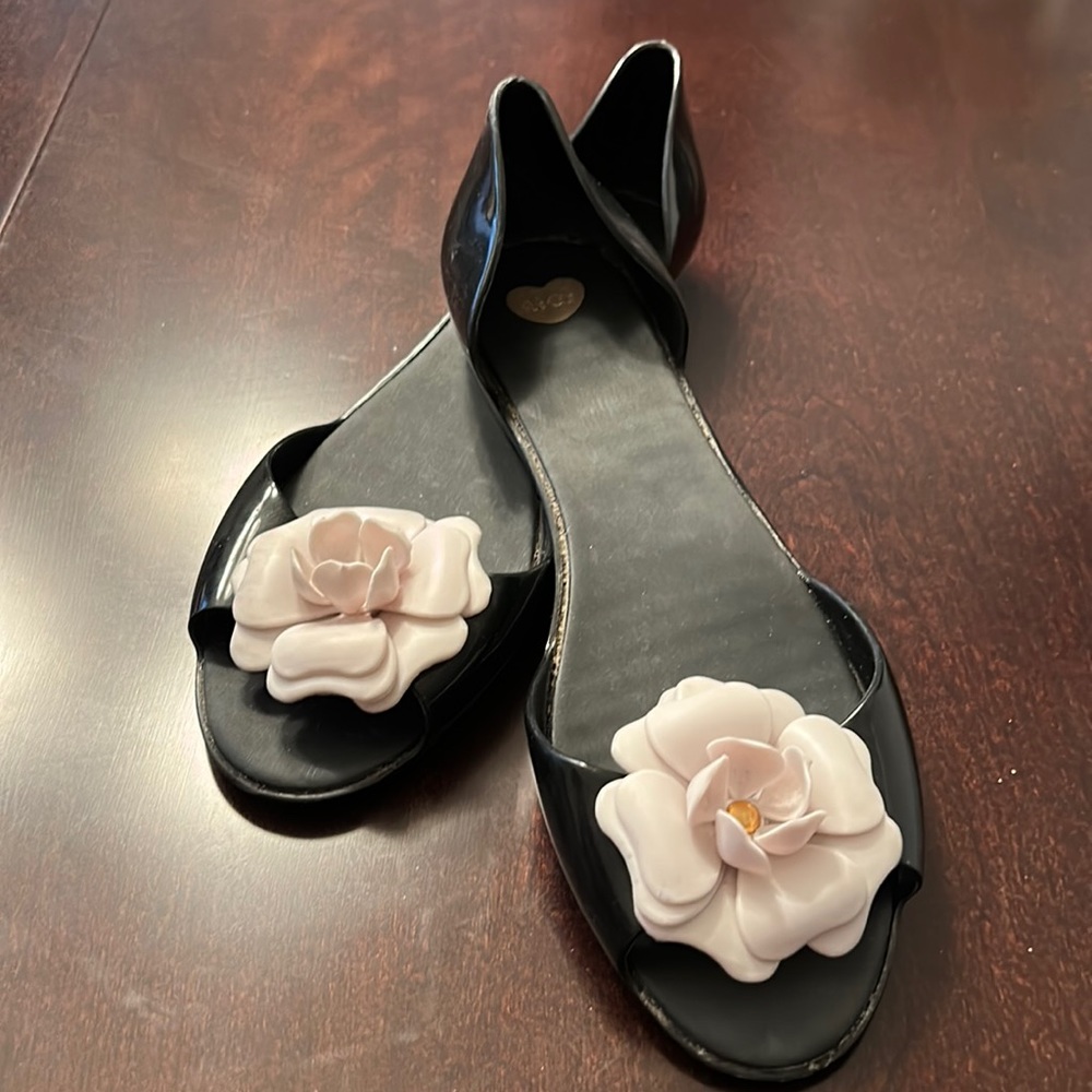 Cute beach or pool shoes